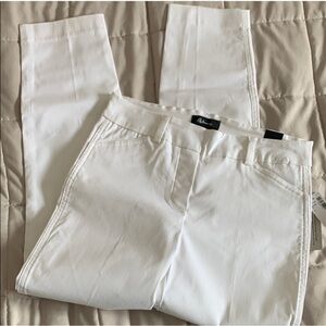Brand New White Pantacourt – Size 6 (with tags)